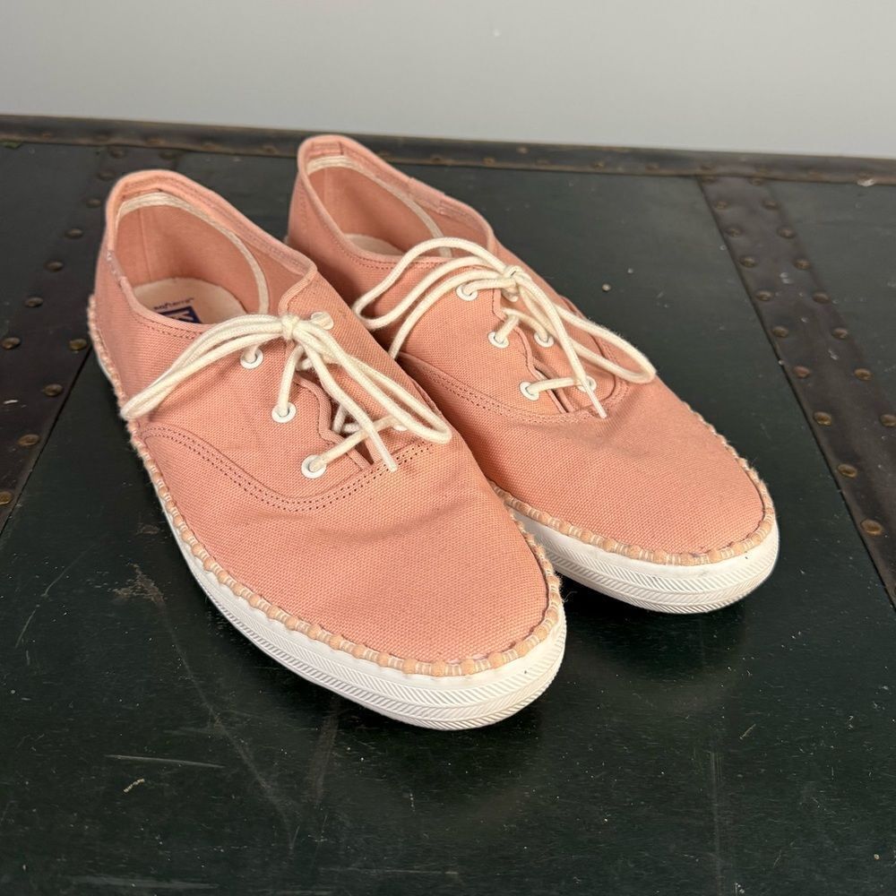 Keds Ortholite Womens Anchor Canvas Sneakers Petal Pink Size 8.5 Tennis Shoes